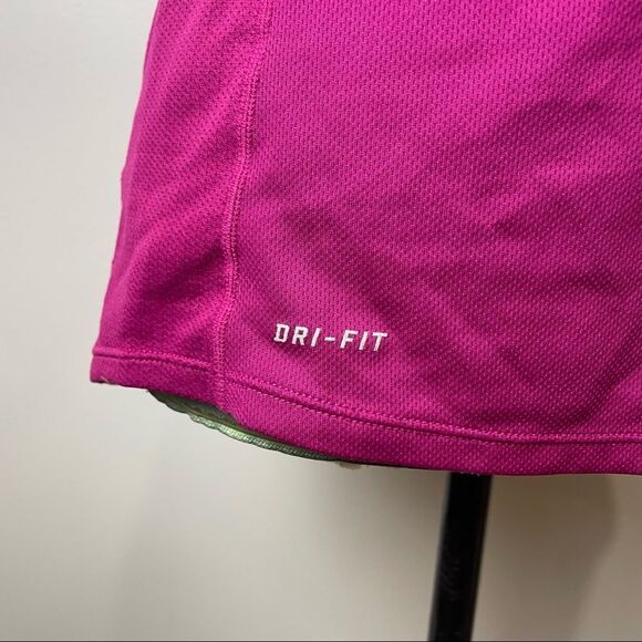 Nike Running Dri-Fir Solid Pink magenta Short Sleeve Lightweight Tee Shirt M - Picture 7 of 11